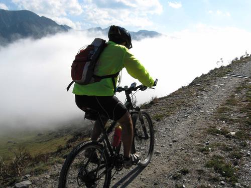 Gr 107 camino de los buenos hombres en MTB