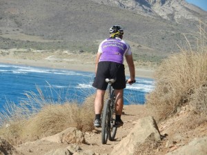 El Cabo de Gata es un lugar espectacular para la práctica de cicloturismo
