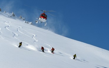 heliskiing