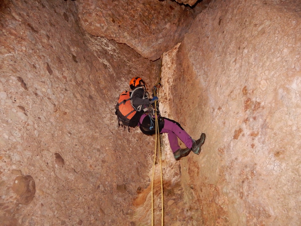 clot dels cargols ferrata del lloro pou de la portella montserrat