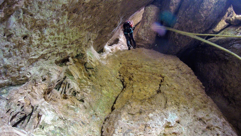 clot dels cargols ferrata del lloro pou de la portella montserrat