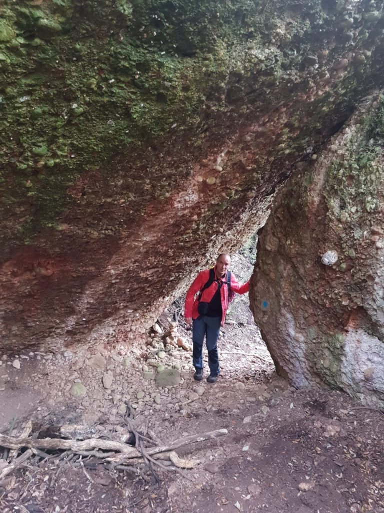 clot dels cargols ferrata del lloro pou de la portella montserrat