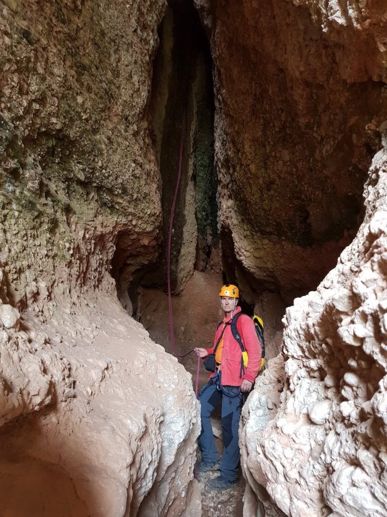 clot dels cargols ferrata del lloro pou de la portella montserrat