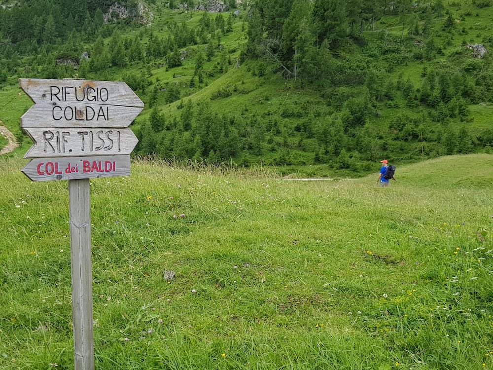 CIVETTA POR LA FERRATA DEGLI ALLEGHESI