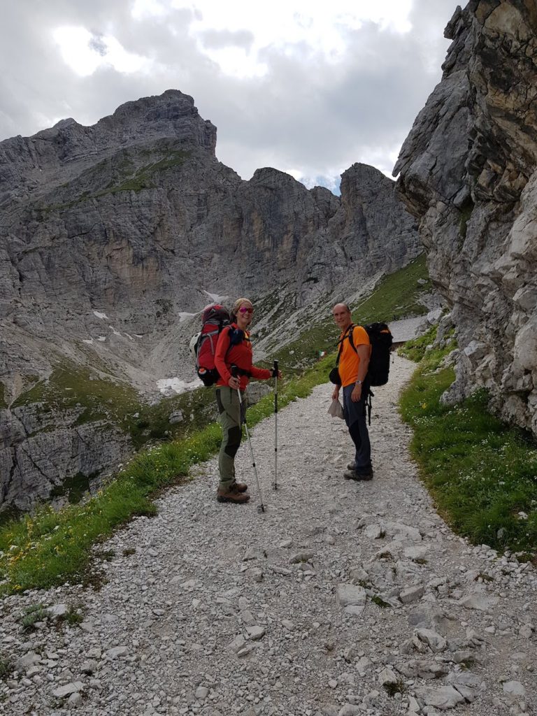 CIVETTA POR LA FERRATA DEGLI ALLEGHESI