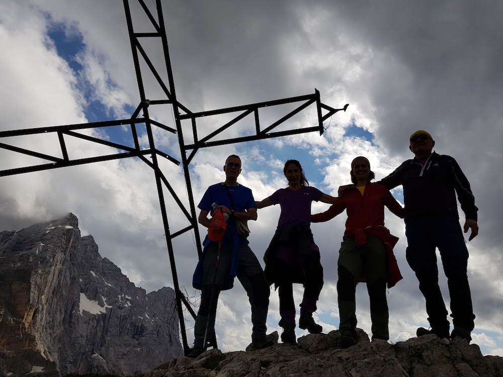 CIVETTA POR LA FERRATA DEGLI ALLEGHESI