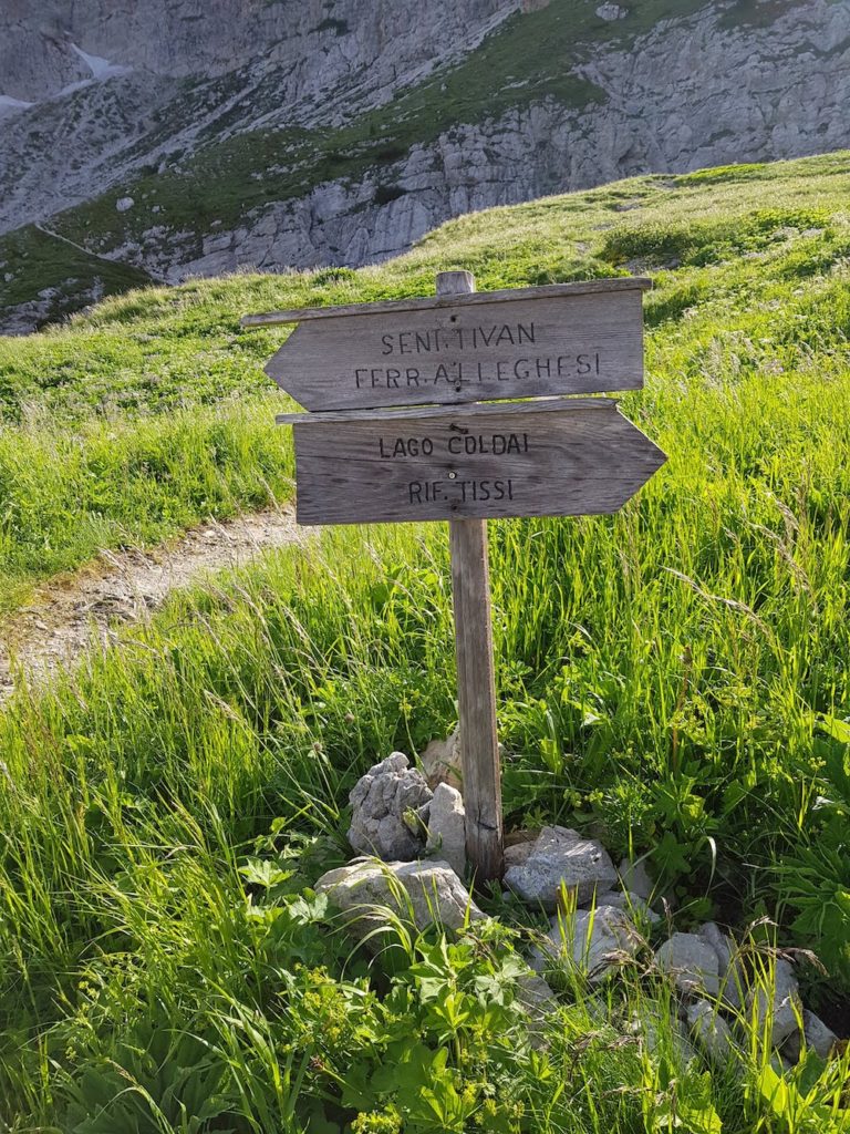 CIVETTA POR LA FERRATA DEGLI ALLEGHESI