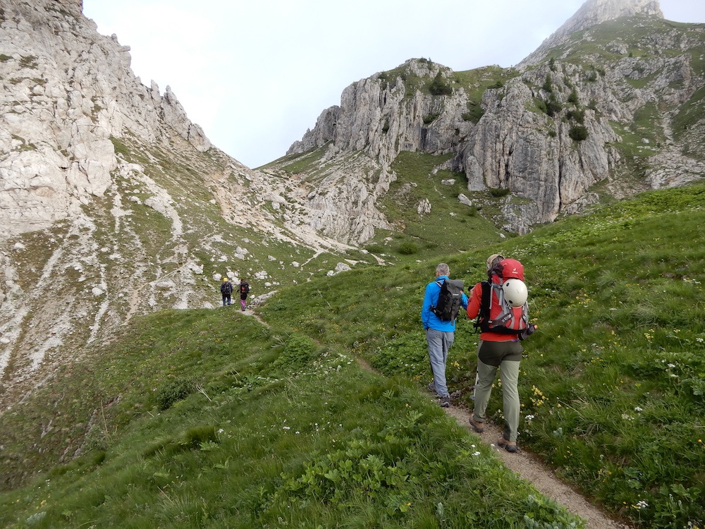 CIVETTA POR LA FERRATA DEGLI ALLEGHESI