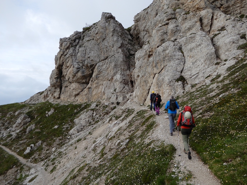 CIVETTA POR LA FERRATA DEGLI ALLEGHESI