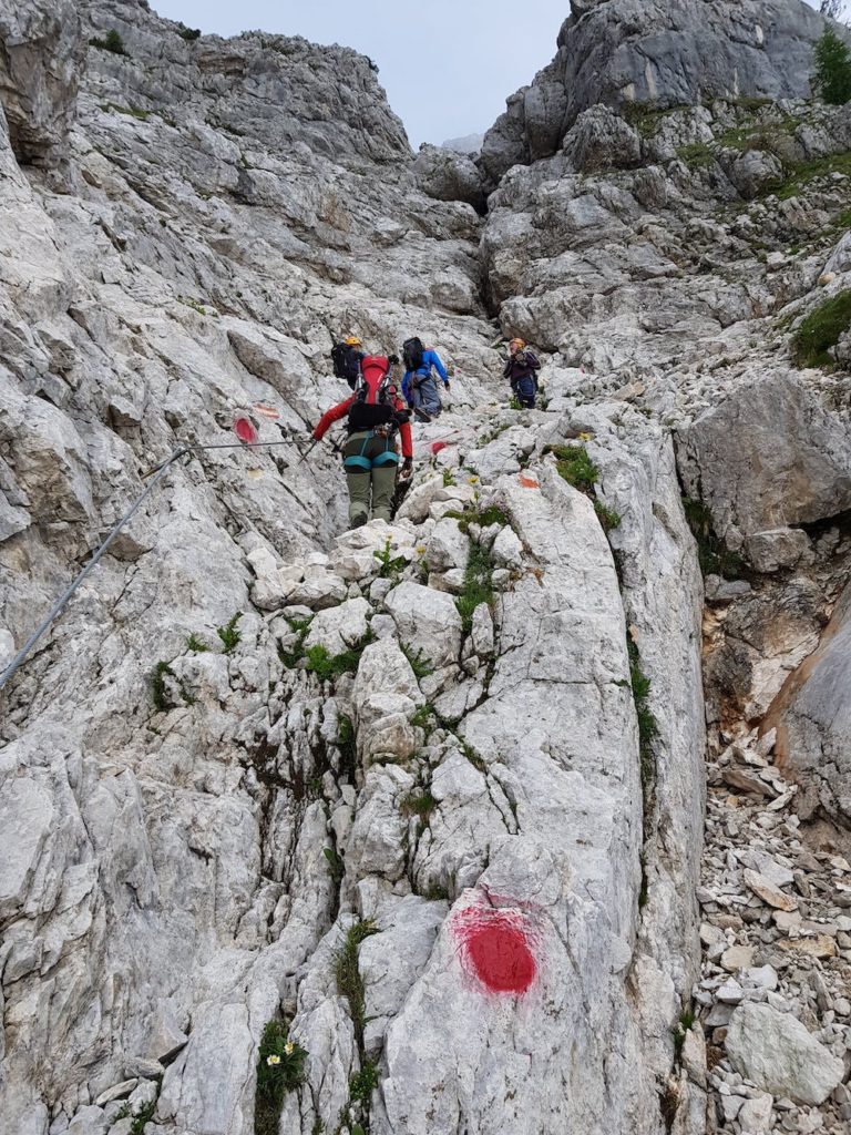 CIVETTA POR LA FERRATA DEGLI ALLEGHESI