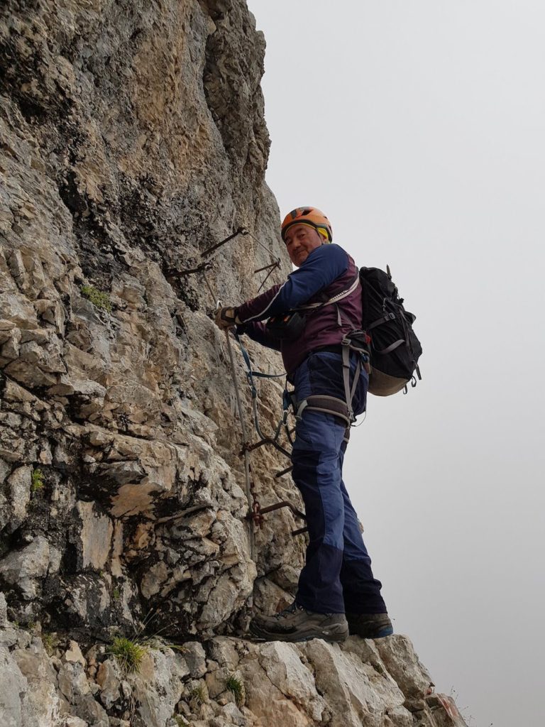 CIVETTA POR LA FERRATA DEGLI ALLEGHESI