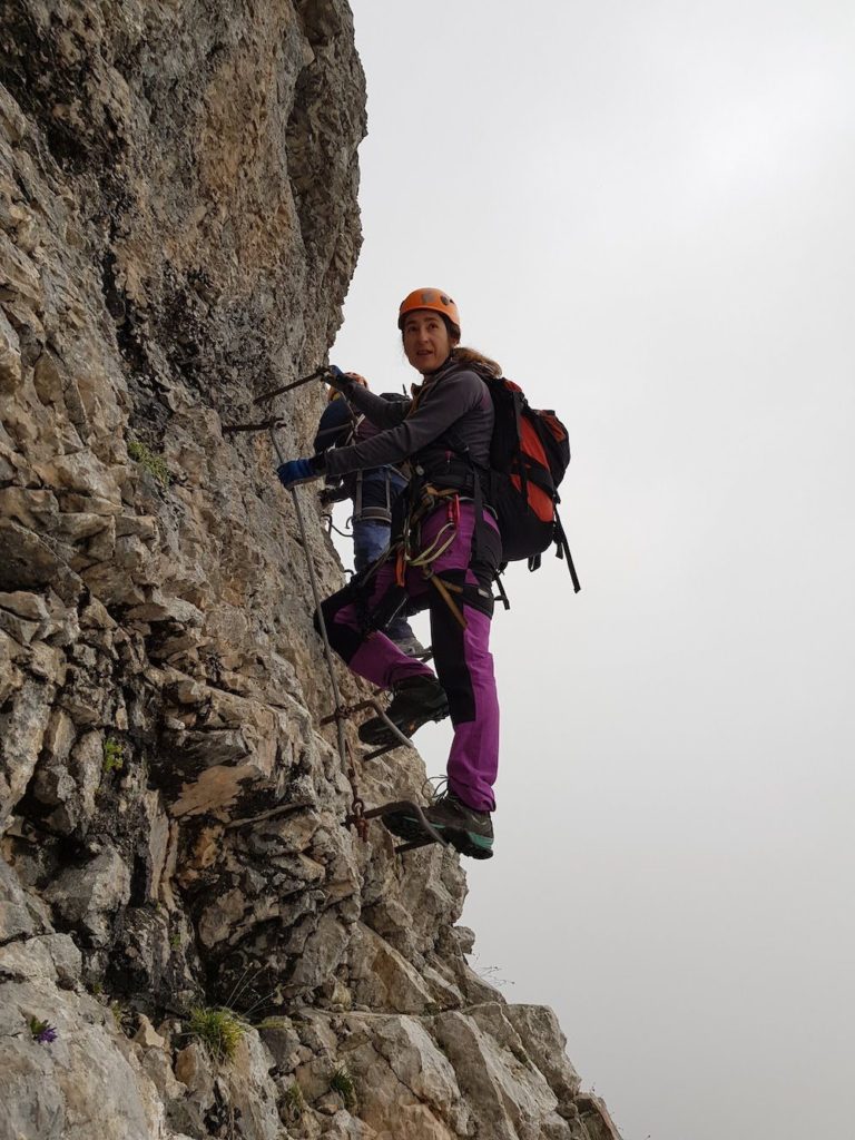 CIVETTA POR LA FERRATA DEGLI ALLEGHESI