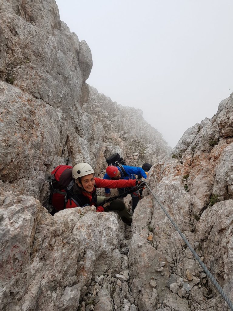 CIVETTA POR LA FERRATA DEGLI ALLEGHESI