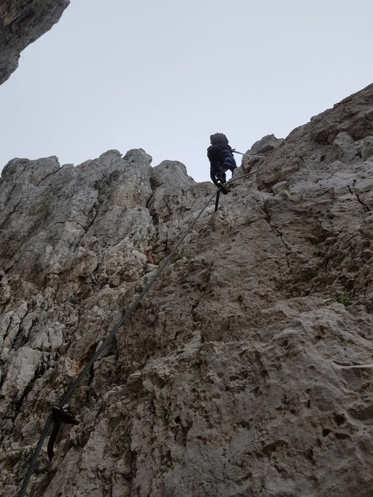 CIVETTA POR LA FERRATA DEGLI ALLEGHESI