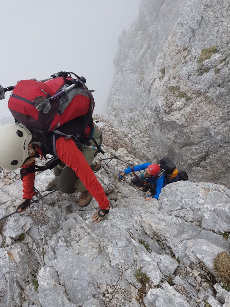 CIVETTA POR LA FERRATA DEGLI ALLEGHESI