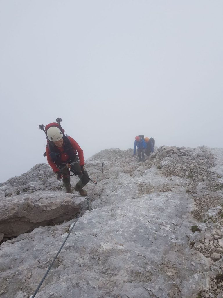 CIVETTA POR LA FERRATA DEGLI ALLEGHESI