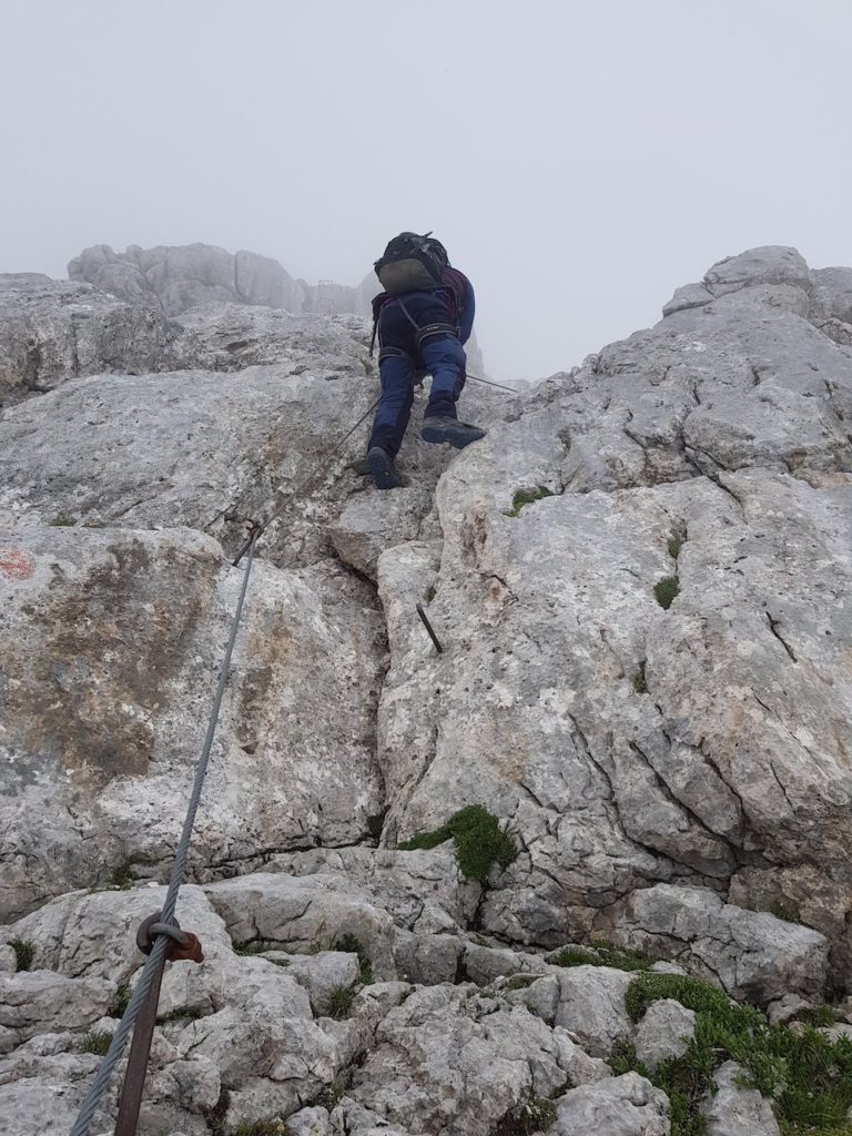 CIVETTA POR LA FERRATA DEGLI ALLEGHESI