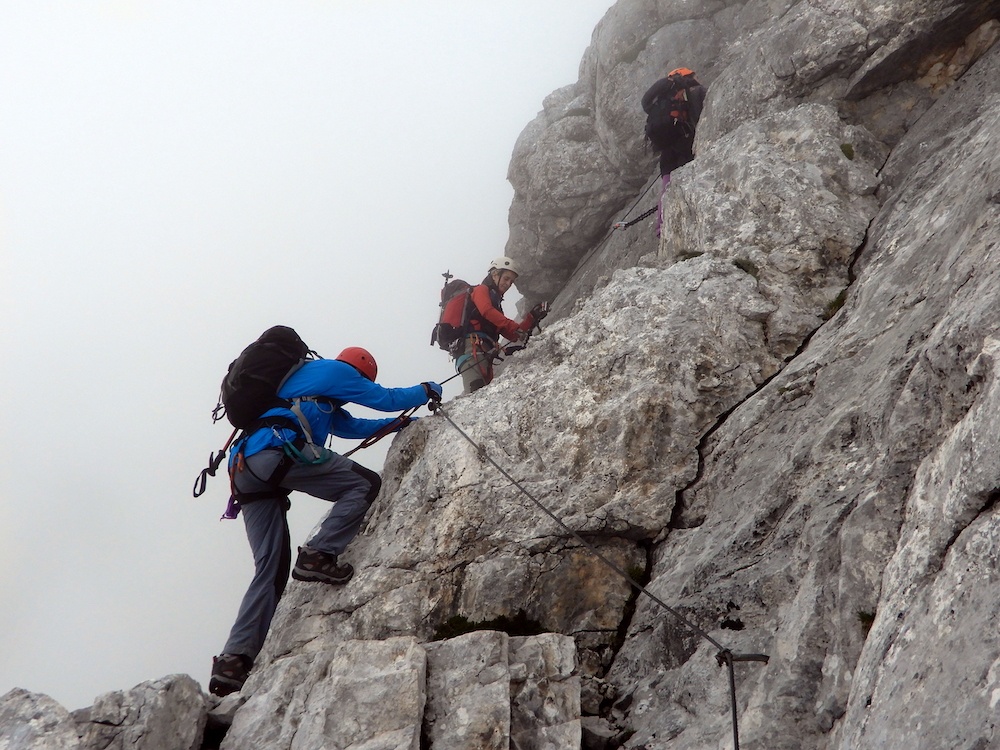 CIVETTA POR LA FERRATA DEGLI ALLEGHESI