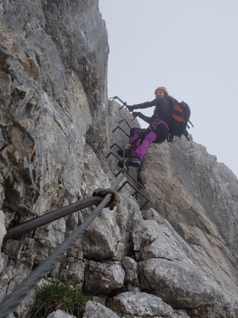 CIVETTA POR LA FERRATA DEGLI ALLEGHESI