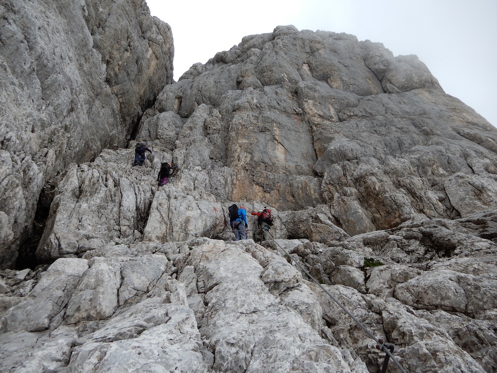 CIVETTA POR LA FERRATA DEGLI ALLEGHESI