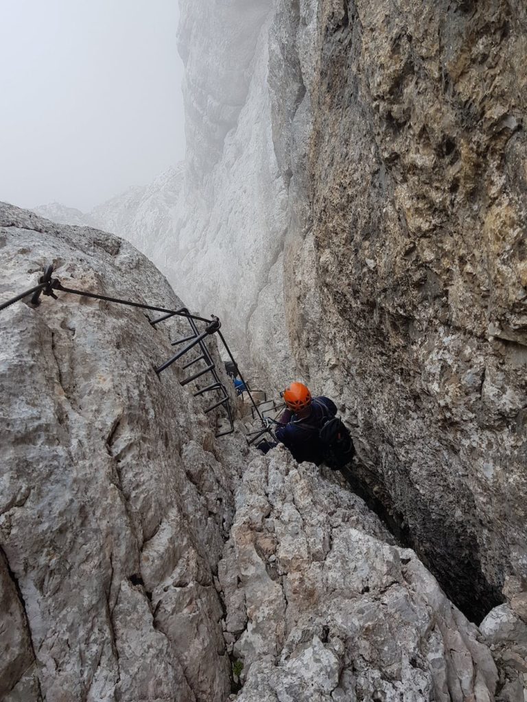 CIVETTA POR LA FERRATA DEGLI ALLEGHESI