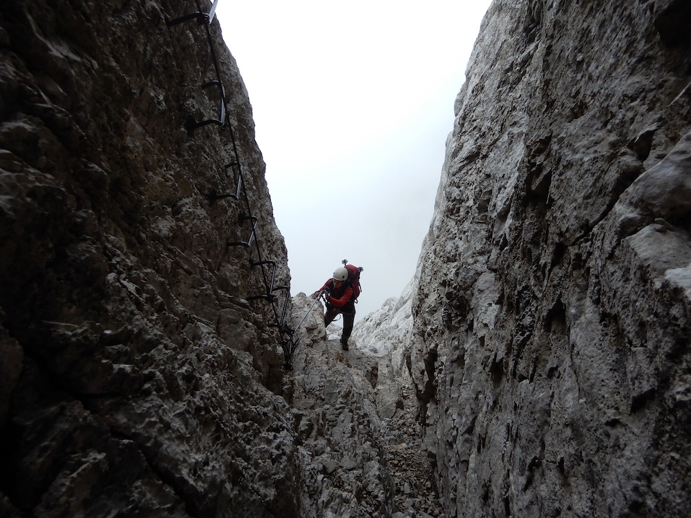 CIVETTA POR LA FERRATA DEGLI ALLEGHESI