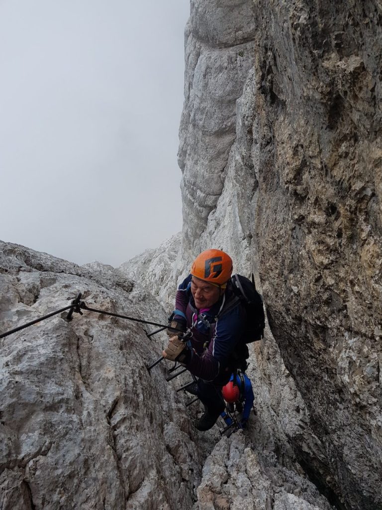 CIVETTA POR LA FERRATA DEGLI ALLEGHESI