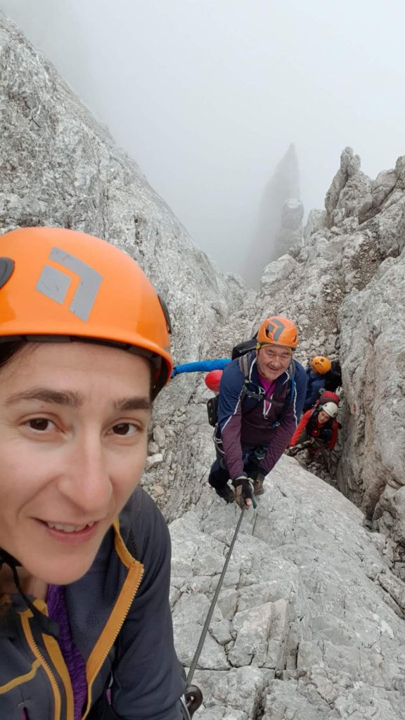 CIVETTA POR LA FERRATA DEGLI ALLEGHESI