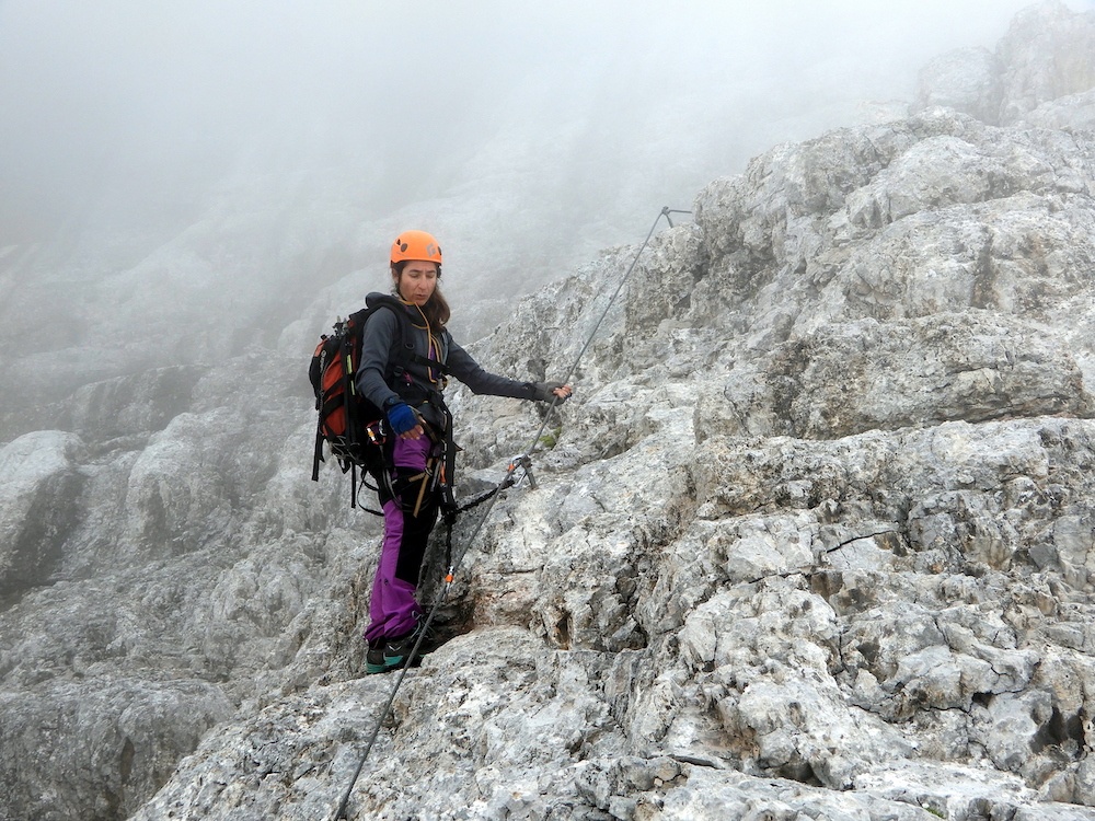 CIVETTA POR LA FERRATA DEGLI ALLEGHESI