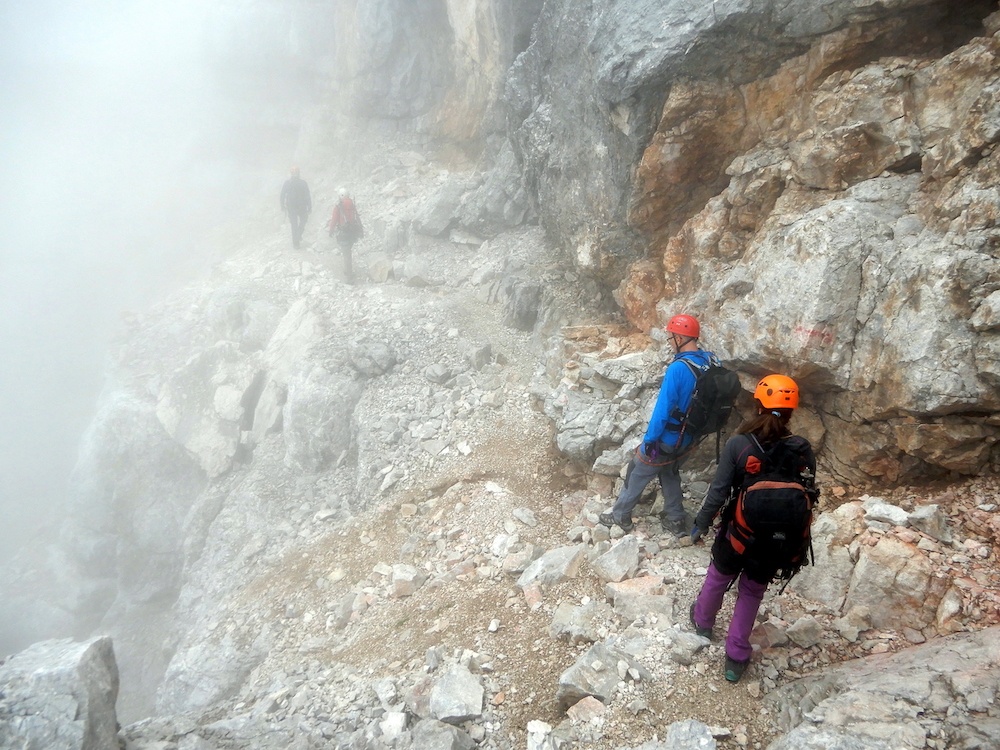 CIVETTA POR LA FERRATA DEGLI ALLEGHESI