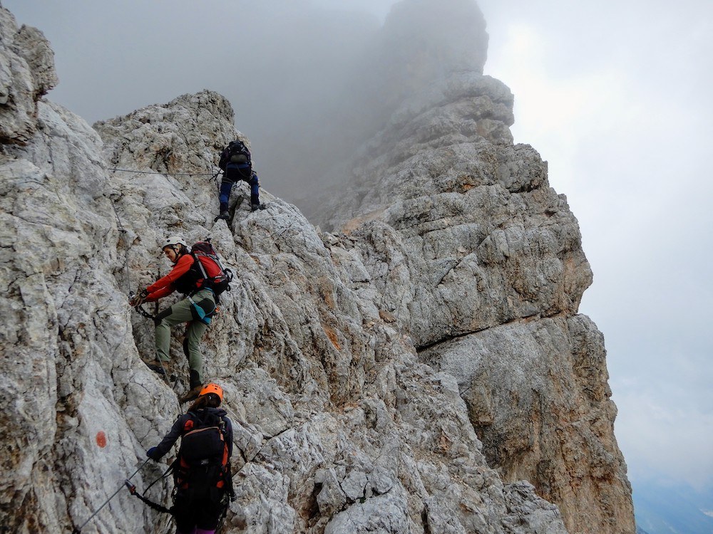 CIVETTA POR LA FERRATA DEGLI ALLEGHESI