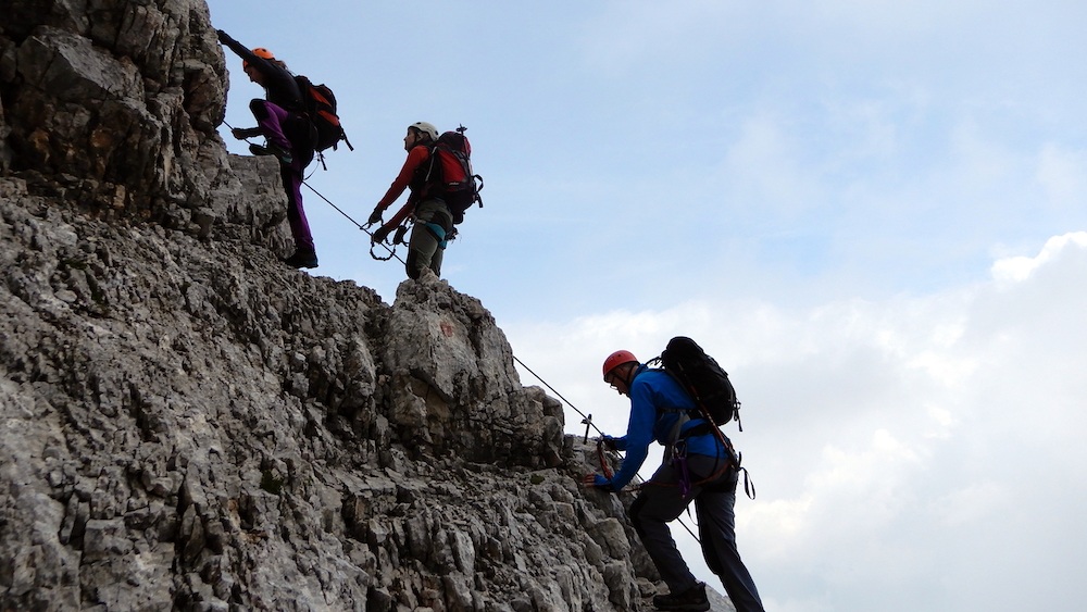 CIVETTA POR LA FERRATA DEGLI ALLEGHESI