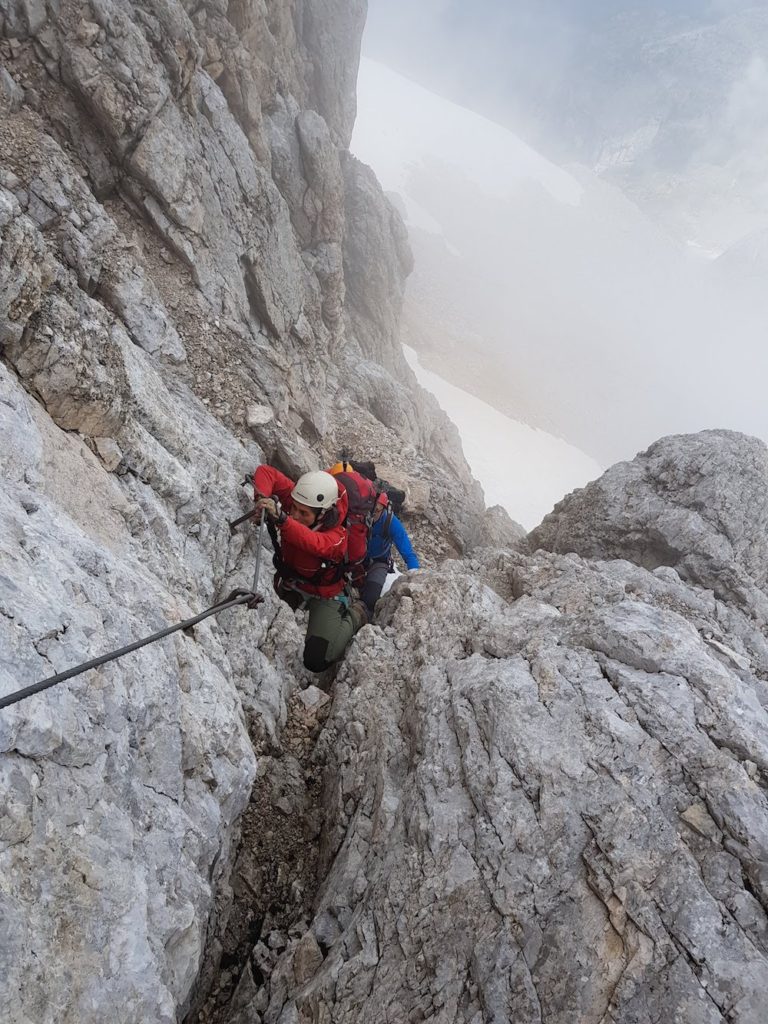 CIVETTA POR LA FERRATA DEGLI ALLEGHESI