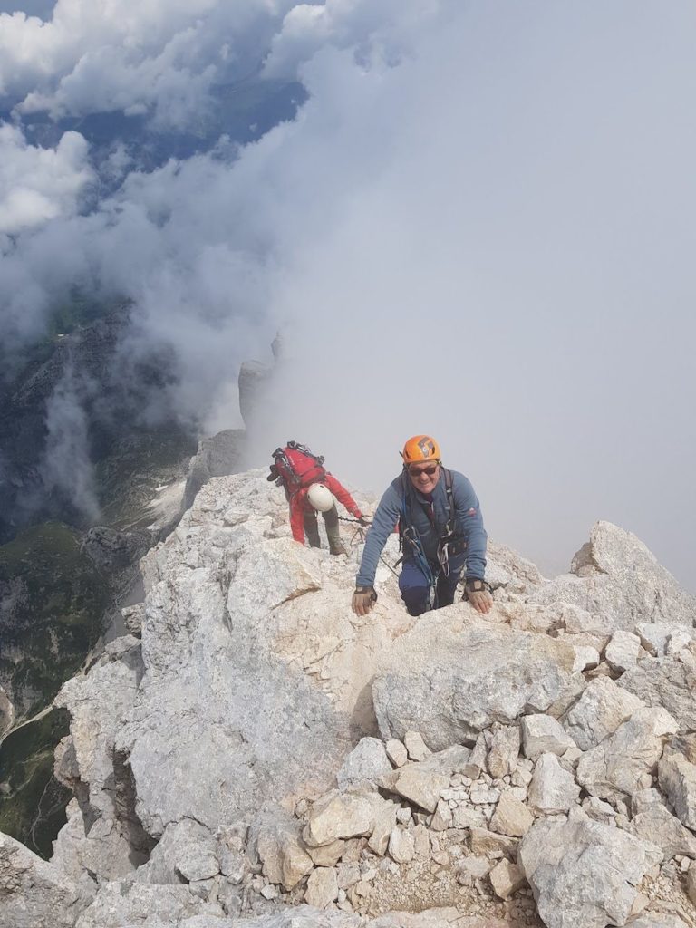 CIVETTA POR LA FERRATA DEGLI ALLEGHESI