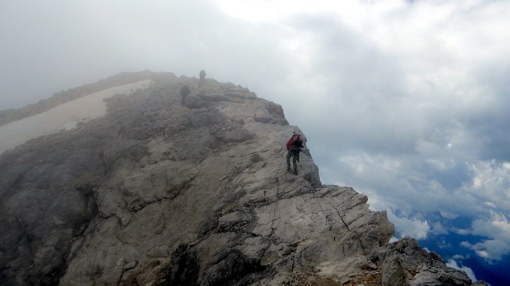 CIVETTA POR LA FERRATA DEGLI ALLEGHESI