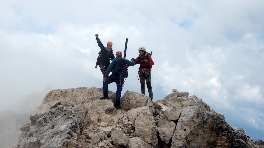 CIVETTA POR LA FERRATA DEGLI ALLEGHESI