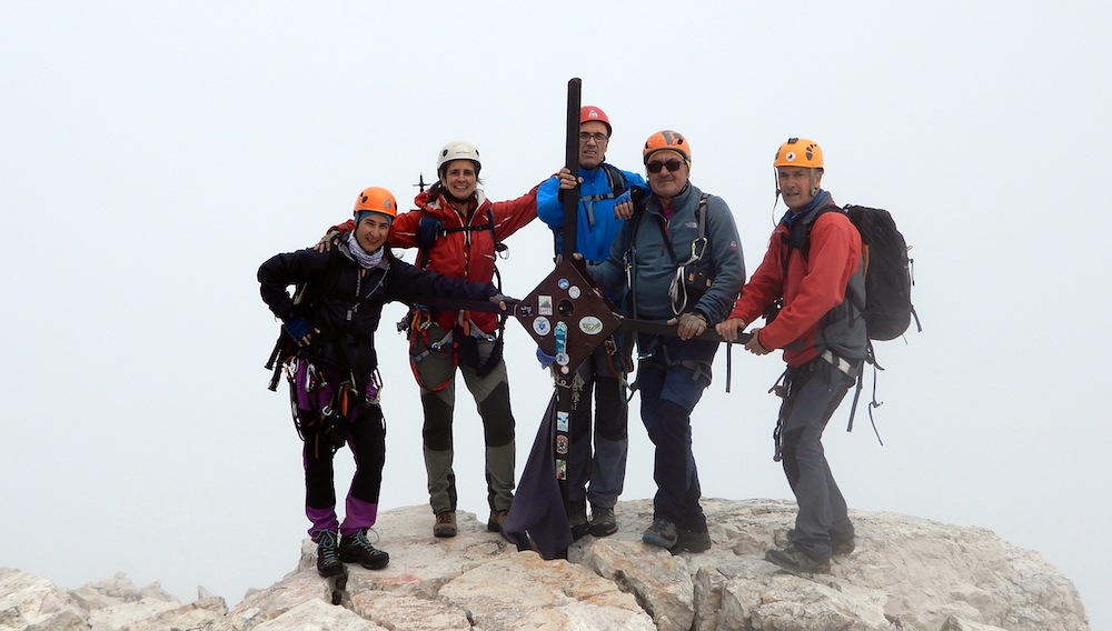 CIVETTA POR LA FERRATA DEGLI ALLEGHESI