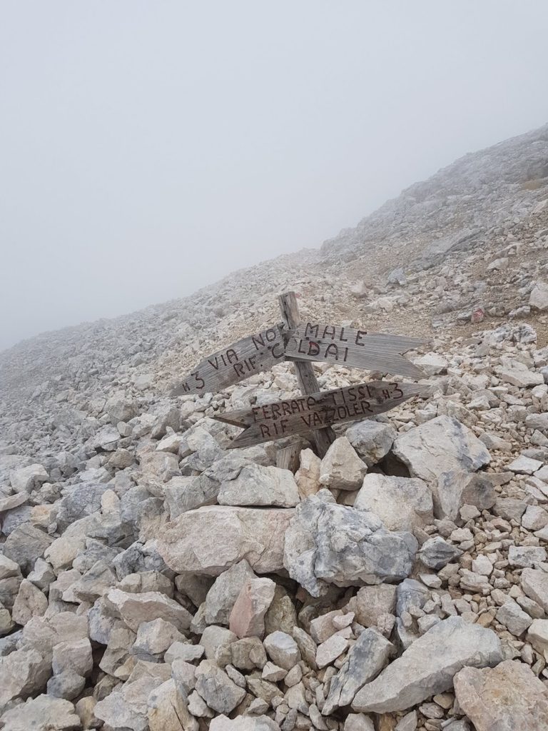 CIVETTA POR LA FERRATA DEGLI ALLEGHESI