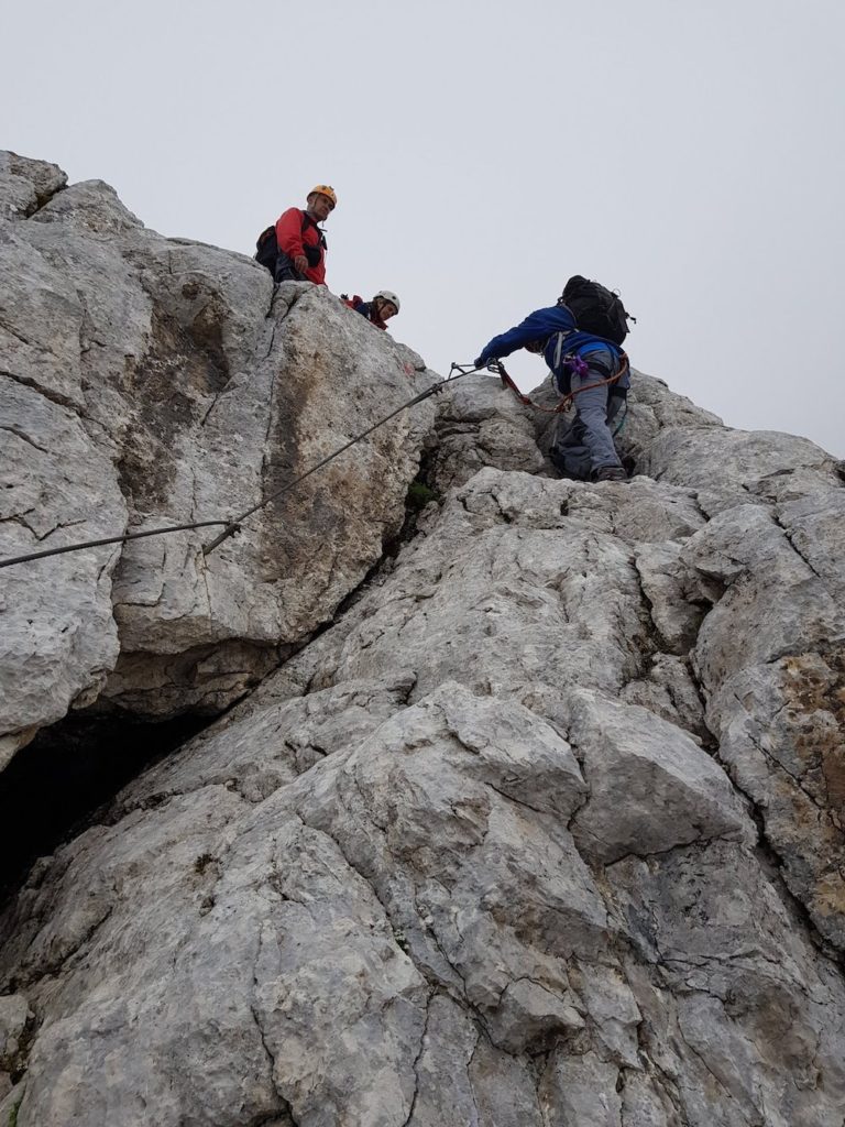 CIVETTA POR LA FERRATA DEGLI ALLEGHESI