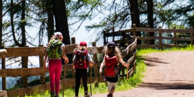 Actividades en la montaña con niños