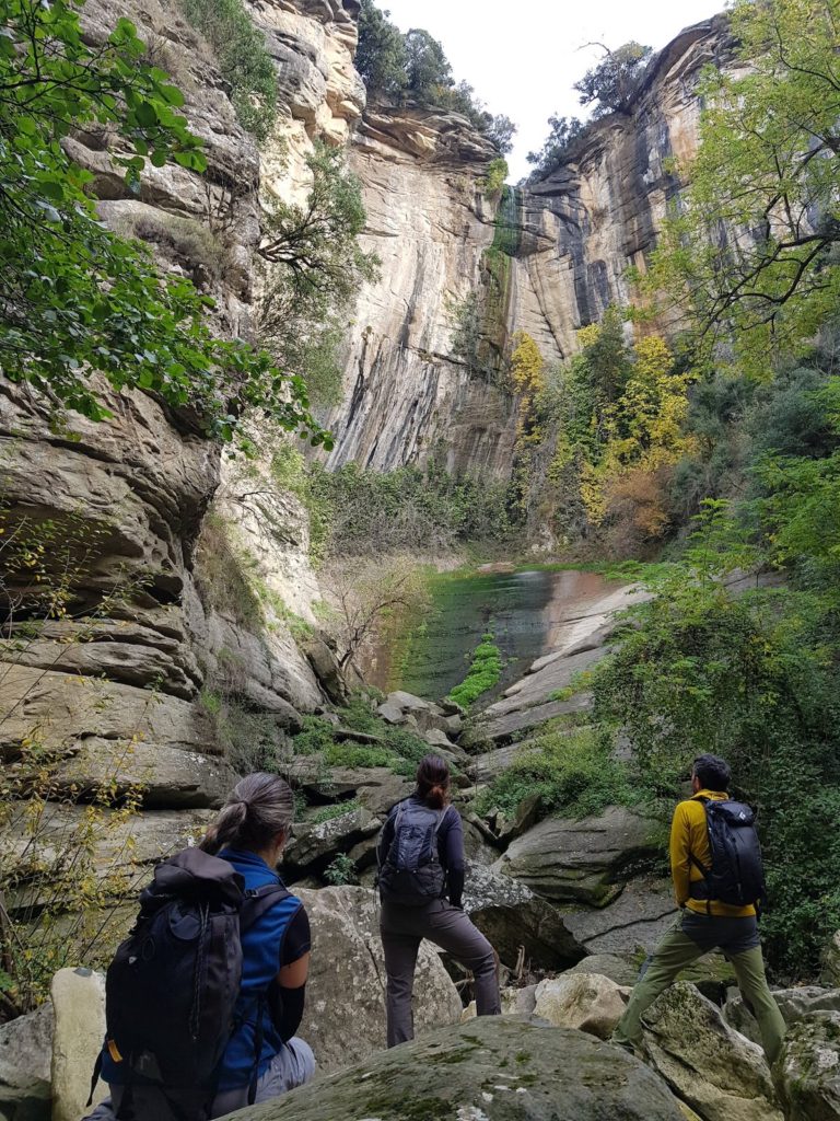 Riera de les Gorgues y Salt de la Barra de Ferro