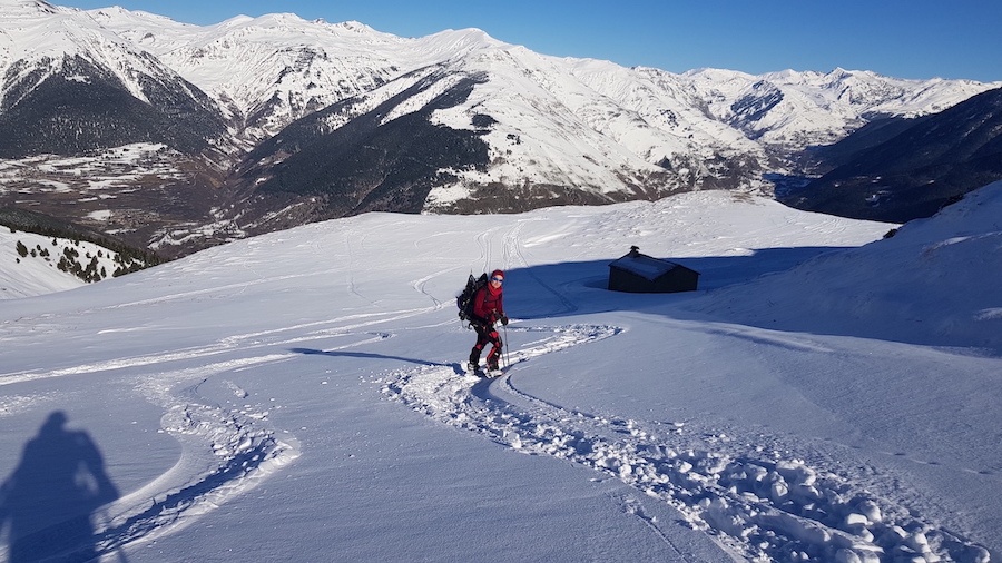 Montpius con nieve 