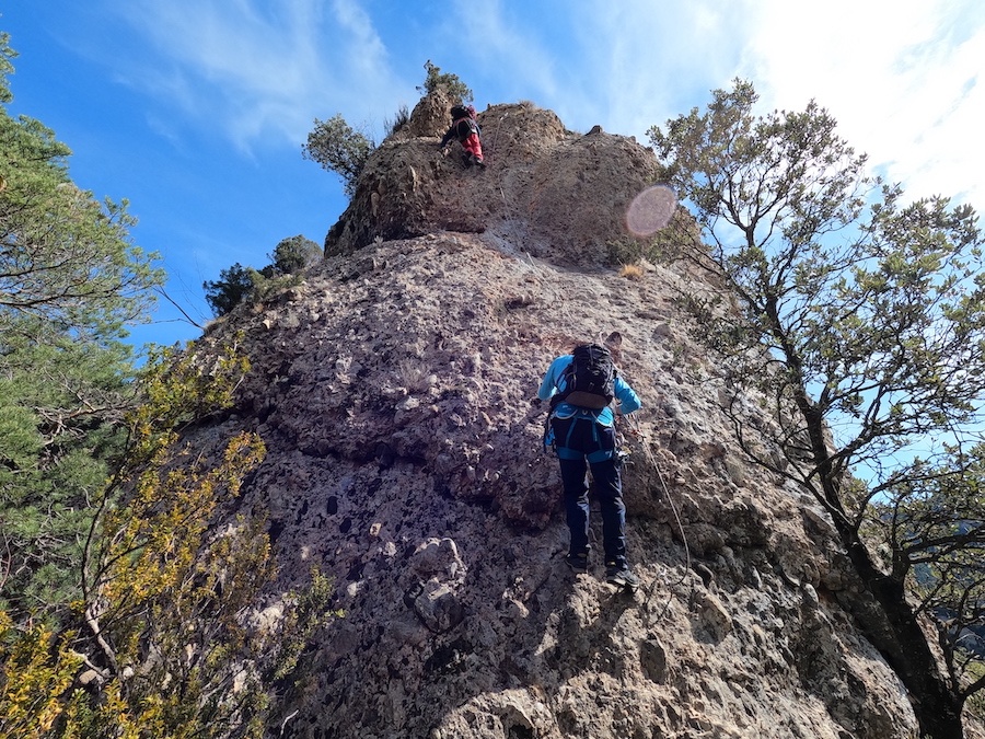 Cresta del sol_ferrata_rapeles