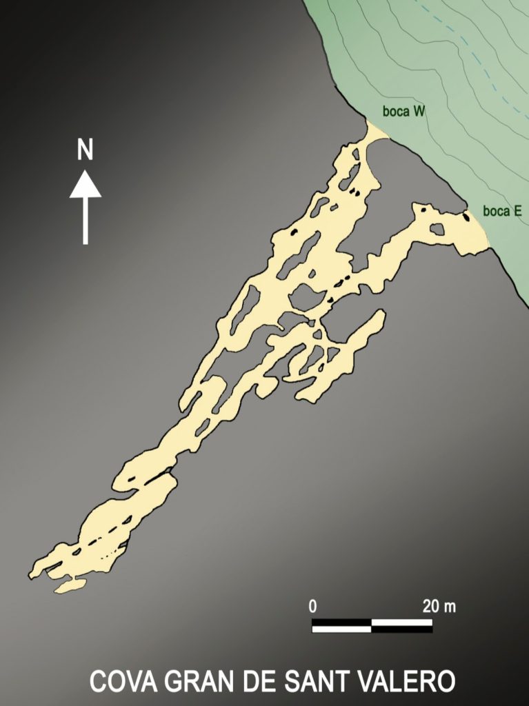 esquema_topografico_cova_sant_Valero_formentera